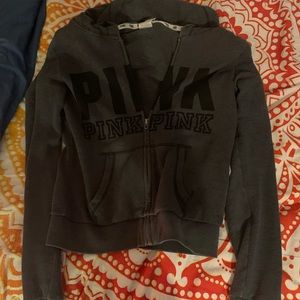 Pink hoodie